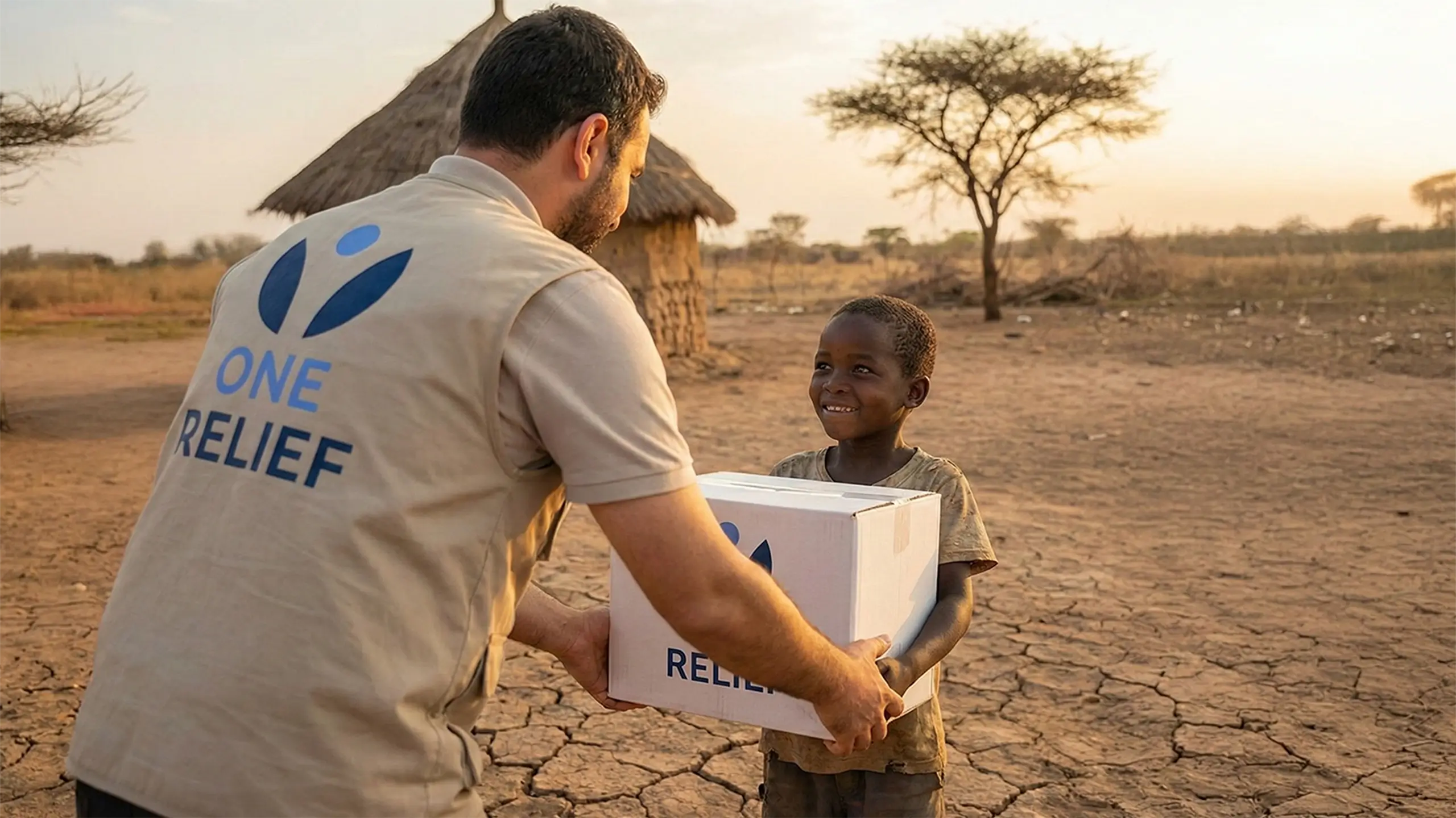 Für Lebensmittelpakete spenden